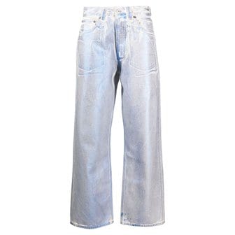 아워 레가시 23SS 아워레가시 / 남성 써드컷 포일 데님 팬츠 M2235TBF BLUE FOIL DENIM STK