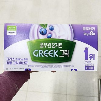  풀무원 요거트 그릭 블루베리 90g x 8컵 코스트코