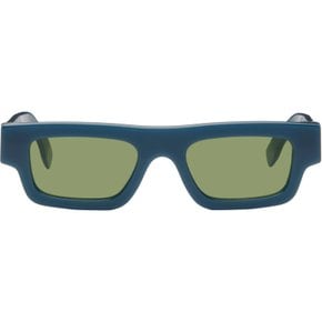 레트로슈퍼퓨쳐 SSENSE 익스클루시브 블루 콜포 선글라스 SMU1 BLUE/GREEN