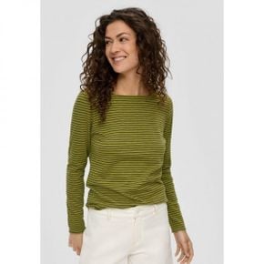 5114221 S.Oliver MIT U-BOOT-AUSSCHNITT - Long sleeved top guacamole