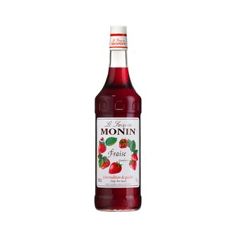  모닌 MONIN 스트로베리 딸기 시럽 1000ml 카페 커피시럽