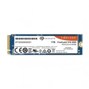 씨게이트 FireCuda 510 SSD M.2 1TB 읽기 3X450MB 쓰기 3X200MB 3D TLC ZP1000GM30011