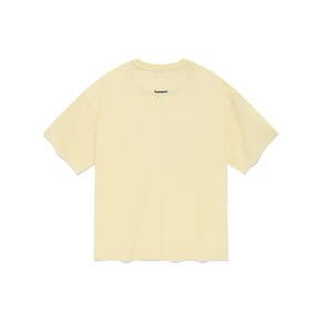 트로피컬 로고 티셔츠 라이트 옐로우 CO2402ST12LY