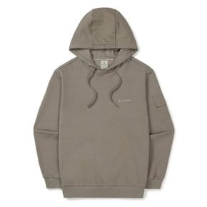 어패럴 랜드 포켓 후드 티셔츠 Beige Gray S25FMFHD60-BY