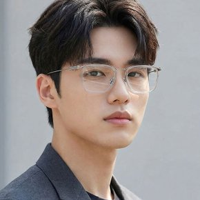 안경테 EZ5291 D 026 티타늄 명품 아시안핏 실버 데일리 여자 남자