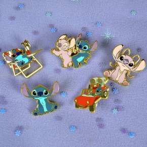 디즈니 스티치 단면뱃지 5종 / Disney Stitch Badge