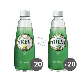 트레비 탄산음료 300ml 레몬 20펫 + 라임 20펫