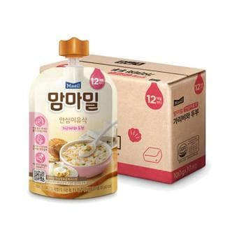 맘마밀 이유식 가리비와두부 100g 10팩  12개월 _P306942245