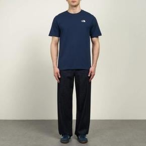 26SS 노스페이스 반팔 티셔츠 NF0A8CZ28K2 SUMMIT NAVY DOM