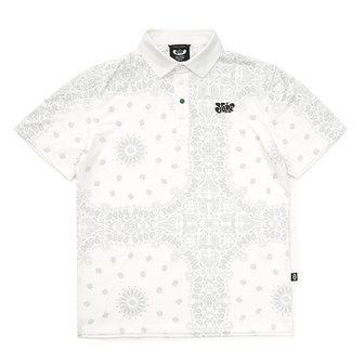 욜프 PK SHIRTS PAISLEY WHITE 욜프 PK 셔츠 페이즐리 화이트