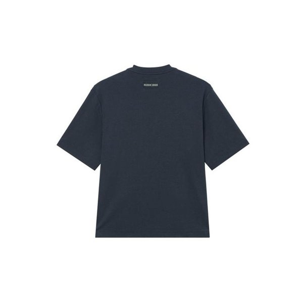 26SS 마린세르 반팔 티셔츠 UTT001ACJER0117 BL81 NAVY BLUE DOM