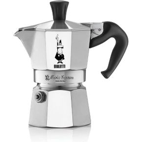 영국 비알레띠 모카포트 Bialetti Moka Express Aluminium Stovetop Coffee Maker Silver 1 Cup