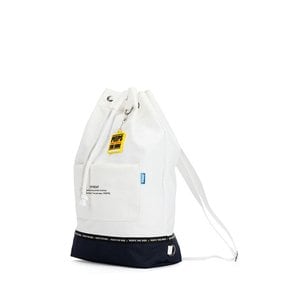 offbeat canvas bucket bag(ivory)