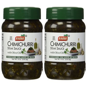  Badia Chimichurri 바디아 치미추리 스테이크 소스 위드 올리브 226.8g 2개