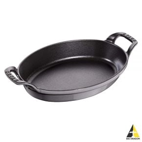 STAUB 타원형 스태커블 디쉬 24cm 그레이 (40509-562-0)