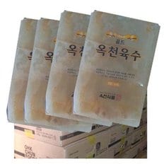  옥천 벌크 냉면육수-1박스(5kg x4봉) 냉면 전문용 냉면 국수 쫄면 메밀냉면 칡냉면 녹차냉면