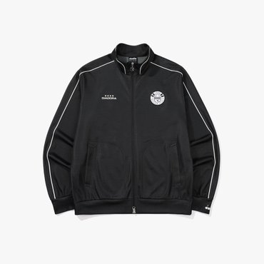 디아도라 [공식스토어] 크랙 자카드 트레이닝 자켓 BLACK (D4121LFT01BLK)