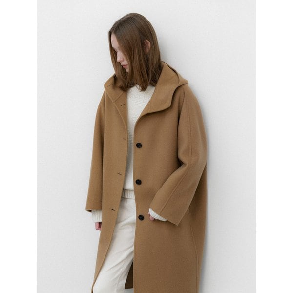(Handmade) Reeve Hood Coat (Brown)코트
