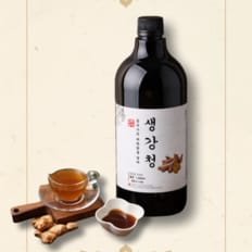 수제 생강청 생강차 생강진액 생강원액 1000ml 1병