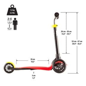 공식 오셀로 B1 아동 킥보드