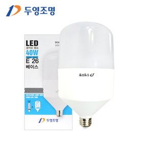 두영) LED글로브 40W 주광색 LED전구 LED램프