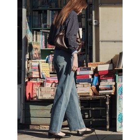 Parisien Semi-Wide Denim BleuParisien
