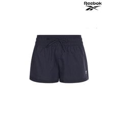 Reebok여름 여성 블랙 WOR 우븐 반바지_P335384169