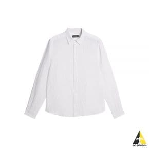 J.LINDEBERG 제이린드버그 24 SLIM LS LINEN MELANGE SHIRT (FMST10655-0000) (남성 슬림 롱슬리