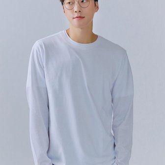 체이스컬트 (남여공용) CEZU5101B01 베이직 데일리 긴팔 티셔츠