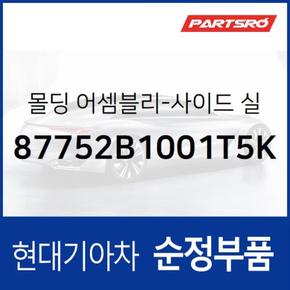 사이드실 몰딩(사이드스커트),조수석쪽 (87752B1001T5K) 제네시스 G80 현대모비스 부품몰