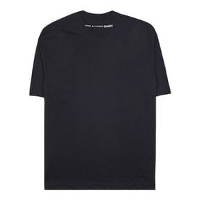 [비아델루쏘 고양점] [꼼데가르송] 코튼 반팔 티셔츠 FKT015 BLACK 90023