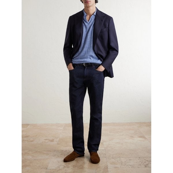 리넨 코튼 블렌드 폴로 셔츠 46376663163140806