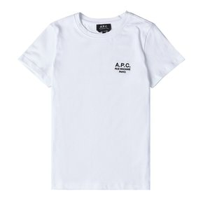 [APC] 여성 데니스 로고 반팔 티셔츠 COEZC F26842 AAB