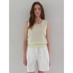 Summer Basic U-neck sleeveless - Green