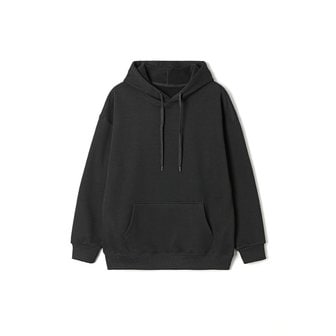 애드호크 남성 베이직 무지 기모 후디 (BLACK) (HBBLTA2)