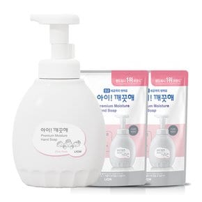 프리미엄 퓨어로즈 450ml용기 x 1개 + 400ml리필 x 2개