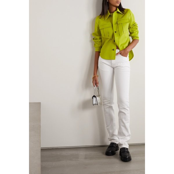 Embellished High-rise Skinny Jeans 화이트 42247633208854765