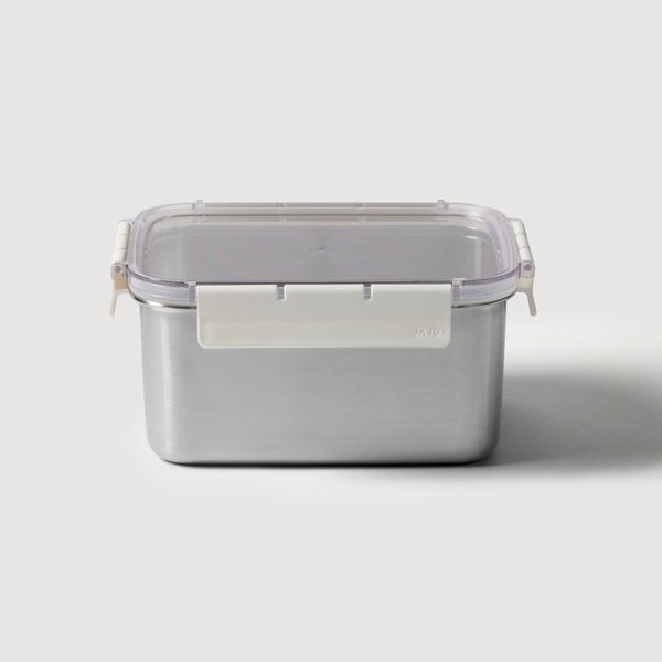 보관이 편리한 스텐 모듈러 밀폐용기 2.1L 화이트 J70N902107400