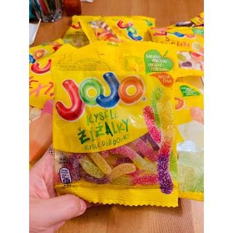  네슬레 아이셔지렁이 조조젤리 프라하 JOJO젤리 80g