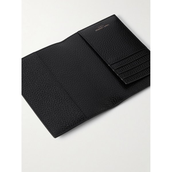 카산드르 로고 장식 풀그레인 가죽 여권지갑 1647597357856431