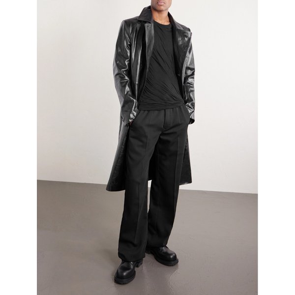 매스토돈 가죽 트렌치 코트 46376663162963308