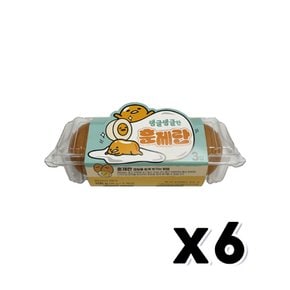 구데타마 탱글탱글한 훈제란 3개입 가벼운간식 105g x 6개