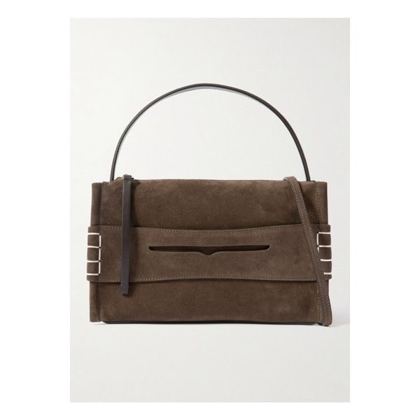 로퍼 스웨이드 숄더 백 브라운 46376663162878793