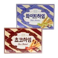 크라운 쵸코하임 / 화이트하임 142g 과자 간식 초콜릿 초콜렛