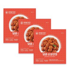 푸라닭 달콤 순살강정500g x 3봉 총1.5kg