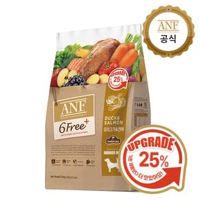식스프리 플러스 독  오리/연어 5.6kg