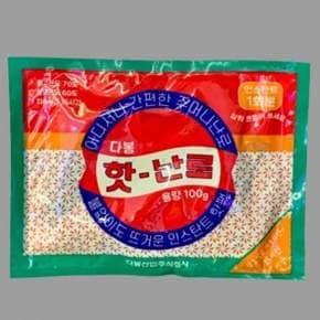 핫팩 주머니 90g ISO9001 흔드는 다봉 보온대 마이핫 오래가는 발바닥
