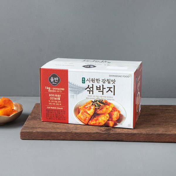 시원한 감칠맛 섞박지 1kg
