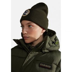 4040427 Napapijri F MOUNTAIN - Beanie green depths