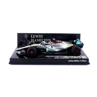  Minichamps 1/43 M-AMG 페트로나스 W13 해밀턴 바레인 GP2022 완성품